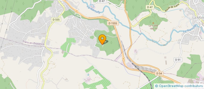 localisation de l'entreprise HERVE BONELLI GENEALOGISTE à TRANS-EN-PROVENCE