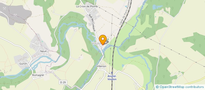 localisation de l'entreprise HERVE CHAUVEAU à VOULON