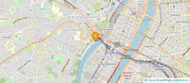 localisation de l'entreprise HERVE CLAVEL ASSURANCES à LYON