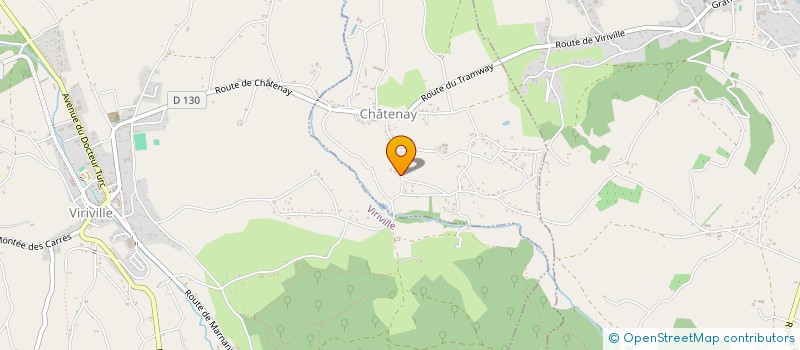 localisation de l'entreprise HERVE COLLET DEVELOPPEMENT  CHATENAY