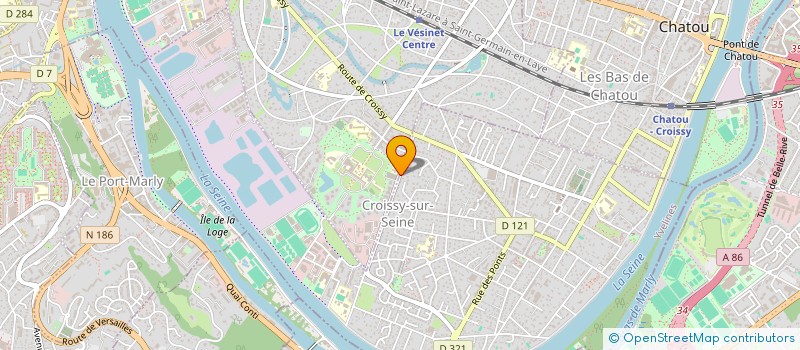 localisation de l'entreprise HERVE CONSEIL  CROISSY-SUR-SEINE