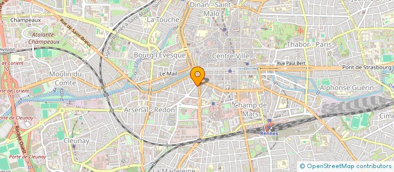 localisation de l'entreprise HERVE DE BOURNET CONSULTANT à RENNES