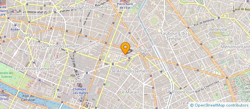 localisation de l'entreprise HERVE DIRECT à PARIS