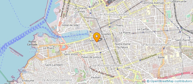 localisation de l'entreprise HERVE ET ROMAIN DE VEYRAC à MARSEILLE