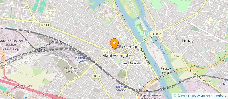 localisation de l'entreprise HERVE EXPORT  MANTES-LA-JOLIE