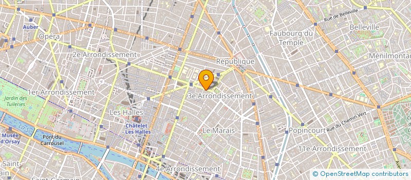 localisation de l'entreprise HERVE GIARD ET ASSOCIES à PARIS