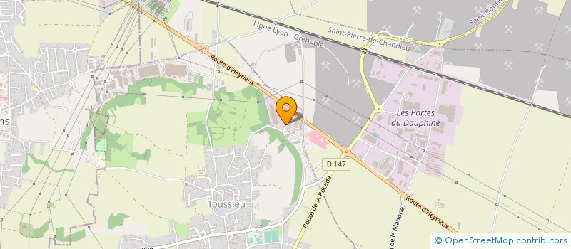 localisation de l'entreprise HERVE HAYRAUD TRAITEUR à TOUSSIEU