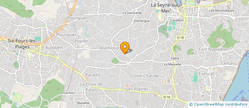 localisation de l'entreprise HERVE IMMOBILIER à LA SEYNE-SUR-MER