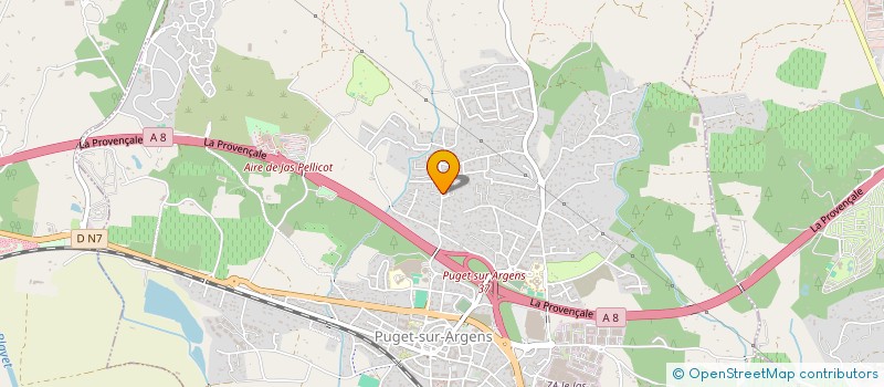 localisation de l'entreprise HERVE INGENIERIE  PUGET-SUR-ARGENS