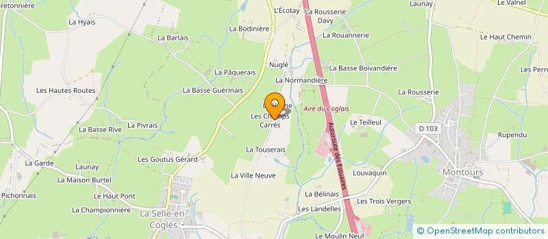 localisation de l'entreprise HERVE JOEKA  VAL-COUESNON