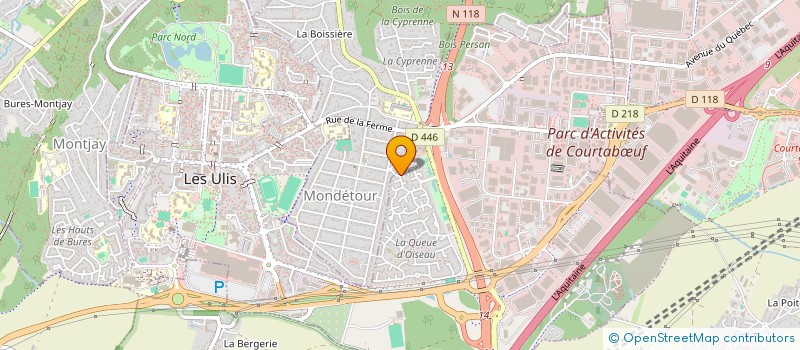 localisation de l'entreprise HERVE KRENZER à LES ULIS