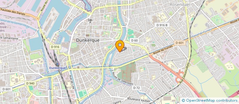 localisation de l'entreprise HERVE LASKOWSKI INVESTISSEMENTS à DUNKERQUE