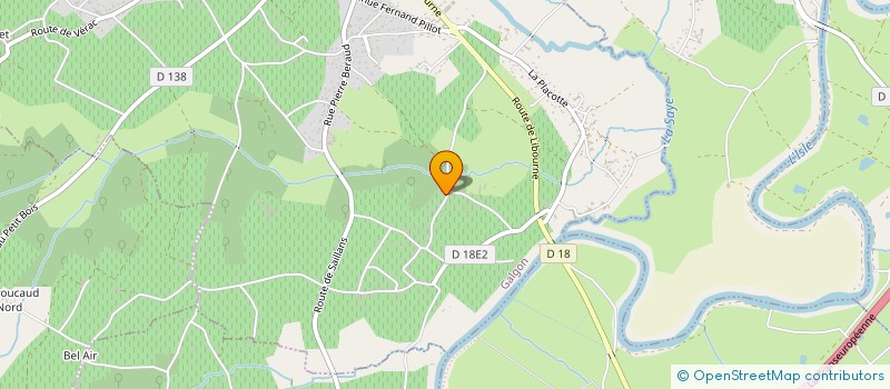 localisation de l'entreprise HERVE MEUNIER BRICOLAGE  GALGON