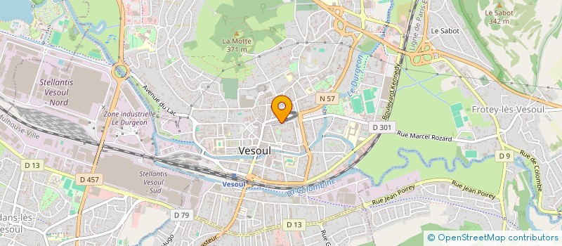 localisation de l'entreprise HERVE-MICHEL  VESOUL