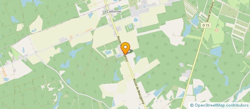 localisation de l'entreprise HERVE MILLET à LIGNY-LE-RIBAULT