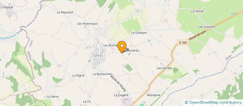 localisation de l'entreprise HERVE NEEL DECOUPE ET FACONNAGE DE VIANDE  MEYS