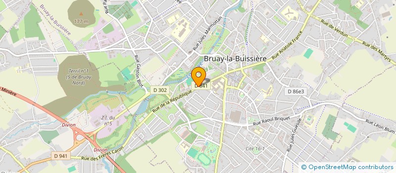 localisation de l'entreprise HERVE SIX NOTAIRES ASSOCIES D'UNE SOCIETE CIVILE PROFESSIONNELLE TITULAIRE D'UN OFFICE NOTARIAL à BRUAY-LA-BUISSIERE