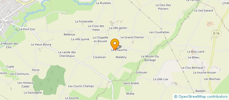 localisation de l'entreprise HERVE TARDIVEL COUVERTURE à PLENEE-JUGON