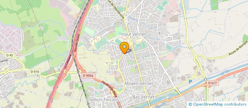 localisation de l'entreprise HERVEAU PATRICK à PERPIGNAN