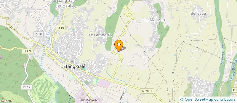 localisation de l'entreprise HERVEINVEST à L ETANG SALE