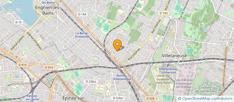 localisation de l'entreprise HERVEMEDIA  DEUIL-LA-BARRE