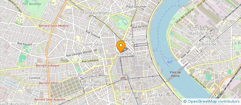 localisation de l'entreprise HERVER  BORDEAUX