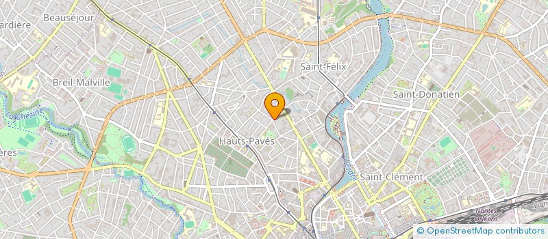 localisation de l'entreprise HERVIEUX - BONNETAIN à NANTES