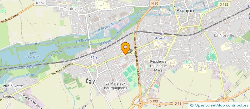 localisation de l'entreprise HERVLOU à EGLY