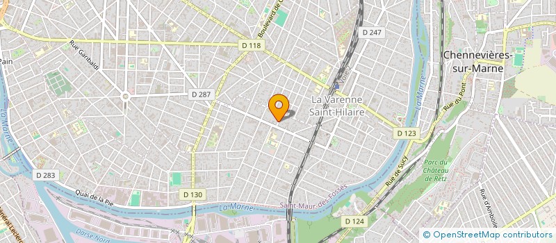 localisation de l'entreprise HERVMART CONSEIL à SAINT-MAUR-DES-FOSSES