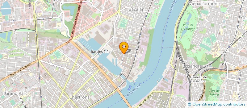 localisation de l'entreprise HERWAY COMMERCE à BORDEAUX