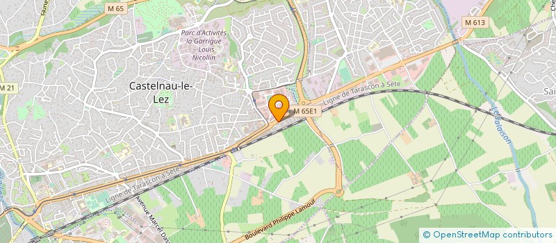 localisation de l'entreprise HERWIYN DAVID  CASTELNAU-LE-LEZ