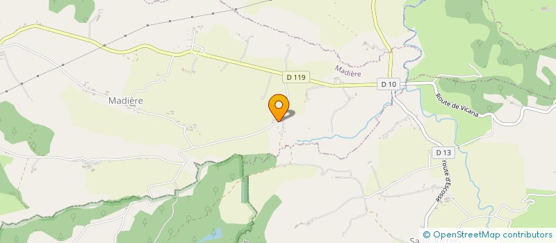 localisation de l'entreprise HERZFELD & HUTEAU à MADIERE