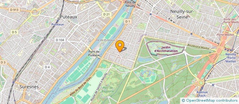 localisation de l'entreprise HERZOG BATIMENT à NEUILLY-SUR-SEINE
