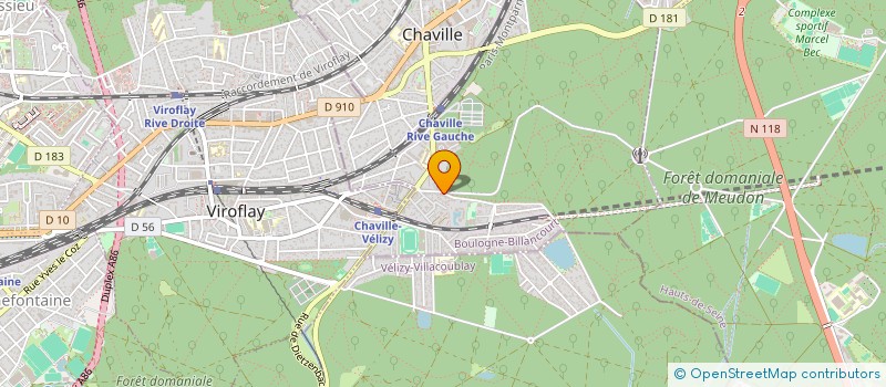 localisation de l'entreprise HES CONSEILS à CHAVILLE