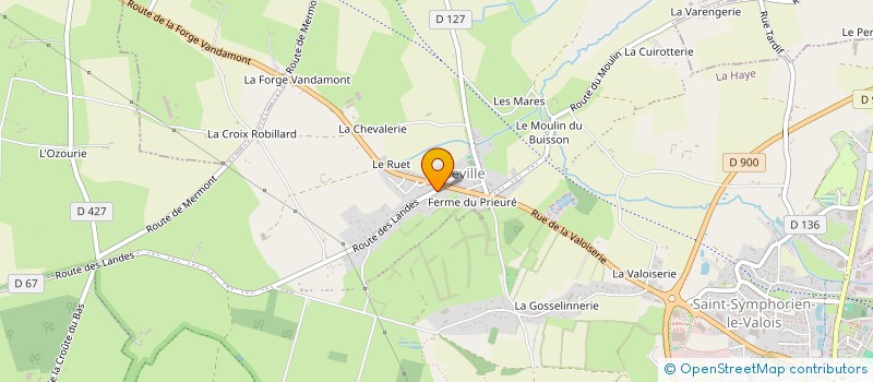 localisation de l'entreprise HESALIA  MONTSENELLE