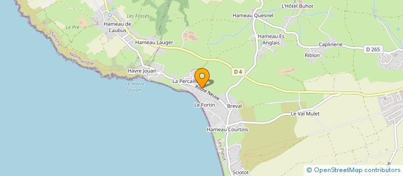 localisation de l'entreprise HESCIOTA  LES PIEUX