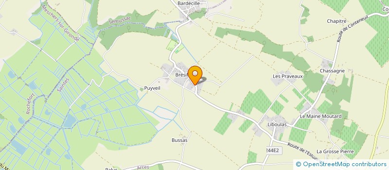 localisation de l'entreprise HESI  ARCES