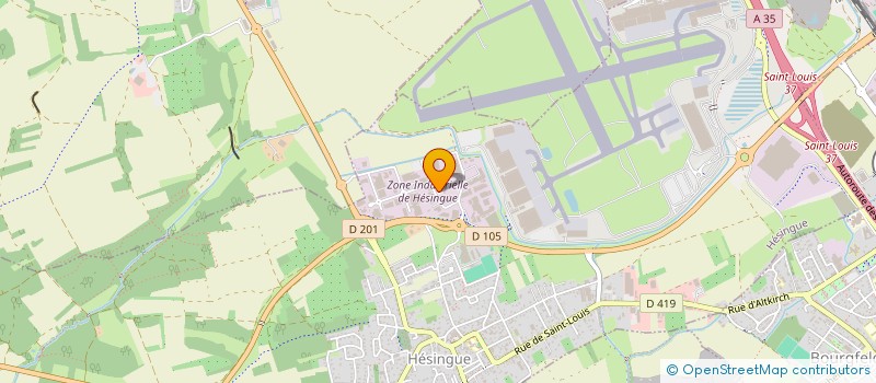 localisation de l'entreprise HESINGUE-CARRELAGE  HESINGUE