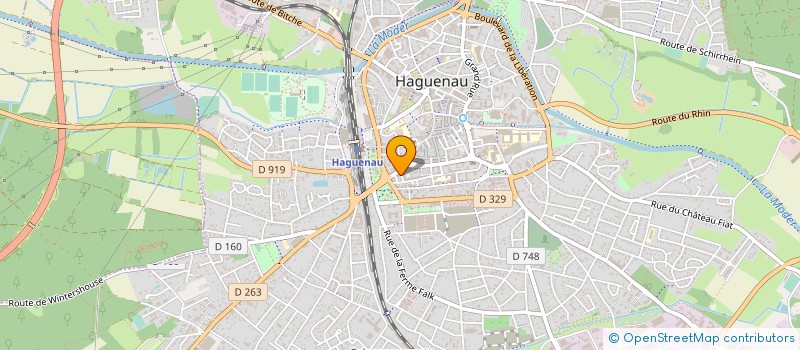 localisation de l'entreprise HESM à STRASBOURG