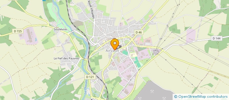 localisation de l'entreprise HESO  AIRVAULT