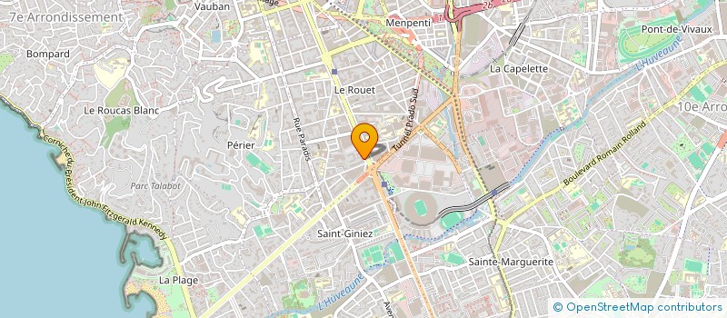 localisation de l'entreprise HESONA à MARSEILLE