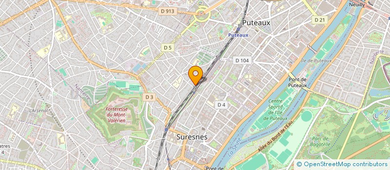 localisation de l'entreprise HESPERANS à SURESNES