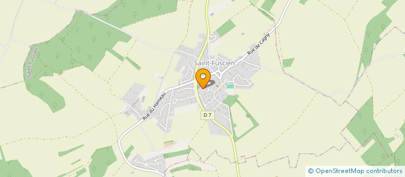 localisation de l'entreprise HESPERIDES à SAINT-FUSCIEN