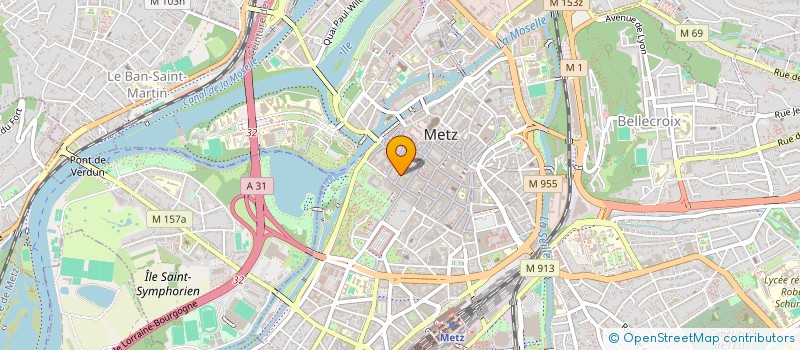 localisation de l'entreprise HESPERIDES  METZ