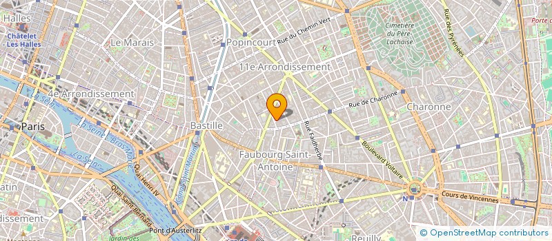 localisation de l'entreprise HESPERIDES DREAM'S à PARIS