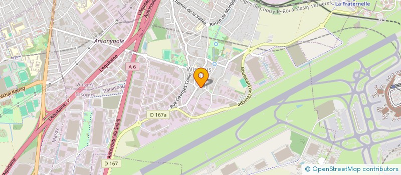 localisation de l'entreprise HESPRIE  ANDRESY