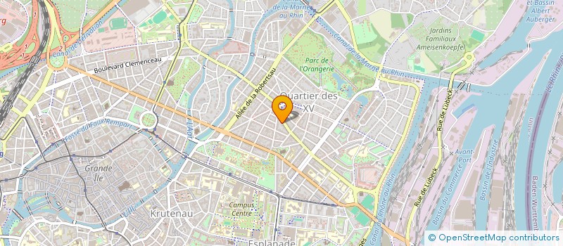 localisation de l'entreprise HESS IMMOBILIER  STRASBOURG