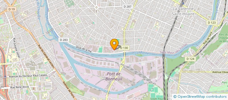 localisation de l'entreprise HESSED 26 à SAINT-MAUR-DES-FOSSES