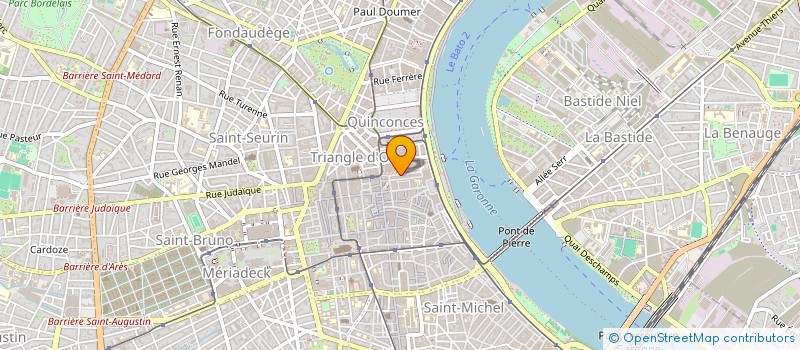 localisation de l'entreprise HESSED CHALOM  BORDEAUX