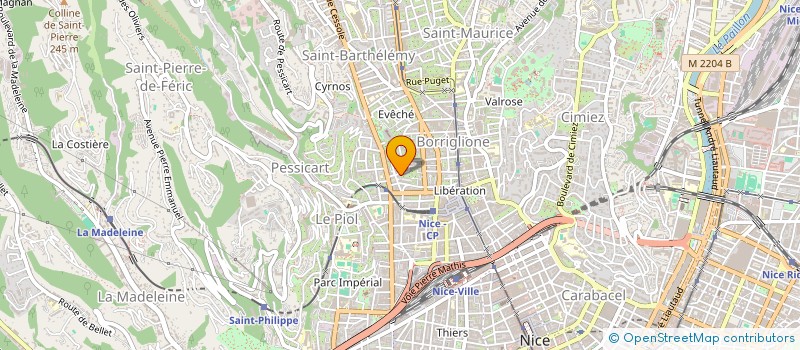 localisation de l'entreprise HESSED NEORAI à NICE